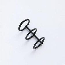Ring Metal BLACK 2PC