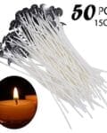 Candle Wicks Pre Waxed 50pcs-min