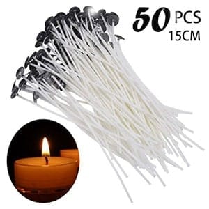 Candle Wicks Pre Waxed 50pcs-min