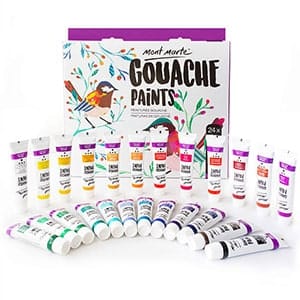 Mont Marte Gouache Set 24 Pieces-min